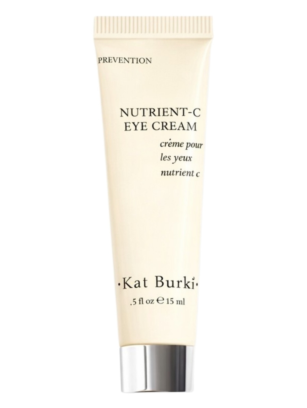 Kat Burki Nutrient C Eye Cream Vitamin C Caffeine Brightening 15 mL NWT